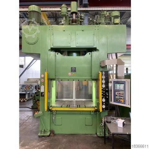 Prensa de estirado de doble columna - Hidráulica LAUFFER RZU 100 (CE)