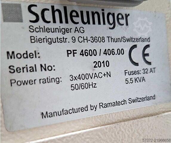 Cut to Length and Stripping Machine Schleuniger MS 9600/RU 9600/PF 4600