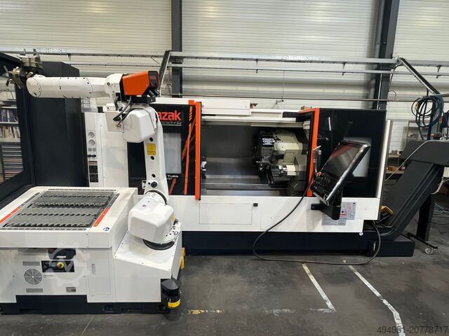CNC sústruh - Dvojvretenový + robot MAZAK QTN250MSY-1000