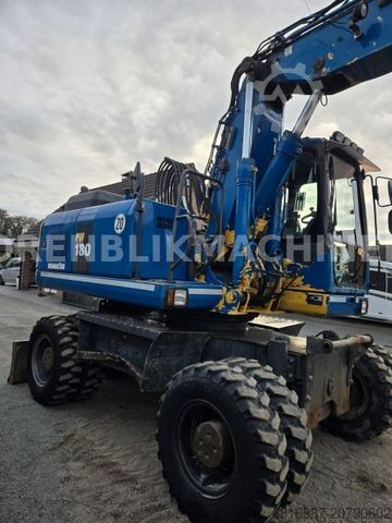 Mobile excavator KOMATSU PW180-7EO