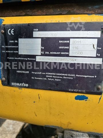 Mobile excavator KOMATSU PW180-7EO