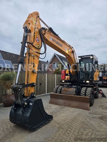 Mobile excavator HYUNDAI HW160