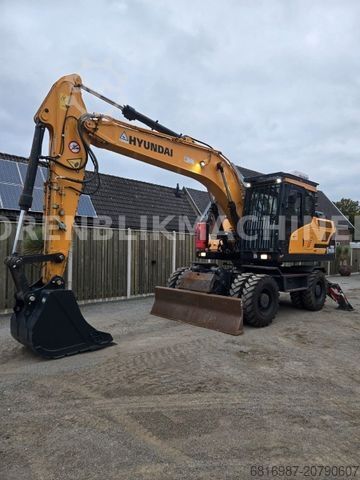 Mobile excavator HYUNDAI HW160