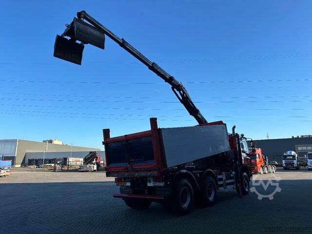 Ginaf X 3335 S 6x6 2 zijdigge Kipper /Z-kraan Euro 5