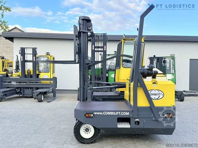 Side loader forklift Combilift C5000SR DIESEL TRIPLEX 6100 FORK POSIT