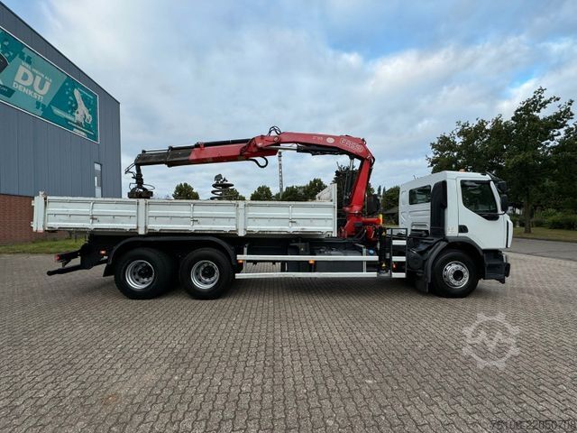 Autožeriav RENAULT Premium Lander 310.26 6x4 Kipper /Kran