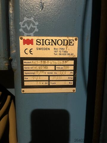플라스틱 스트랩 포장 프레스 Pack press Signode AK2-200