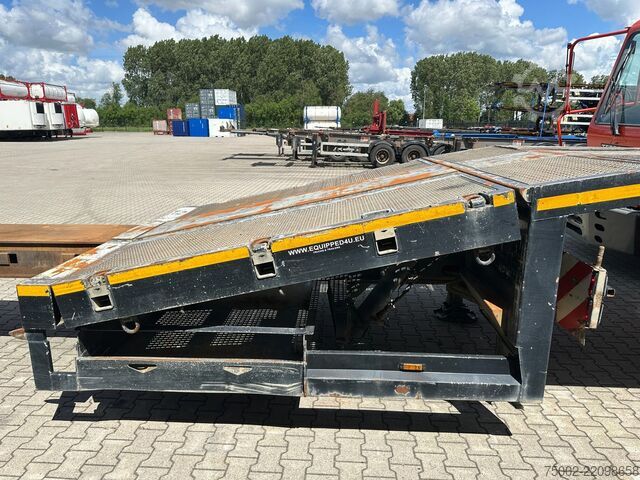 Bộ tải thấp Broshuis 3ABSD Lowloader 3-axle / GVW: 53.000kg / Neck: ...