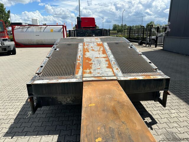 Bộ tải thấp Broshuis 3ABSD Lowloader 3-axle / GVW: 53.000kg / Neck: ...