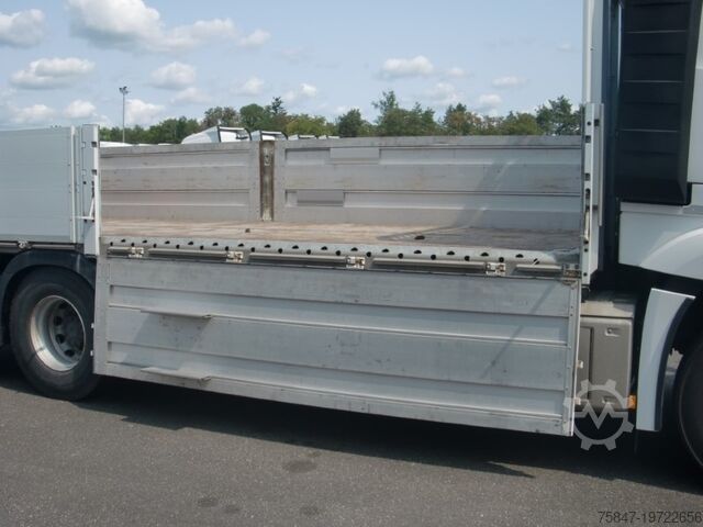 Товарен автомобил с плосък борд (отворен) Mercedes-Benz Actros 2552 L Retarder Rückfahrkamera