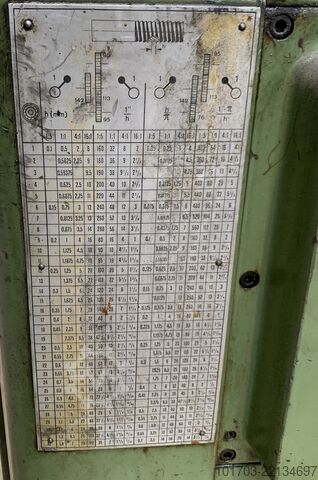Tornio parallelo WMW Niles DLZ 500 IV L 1000