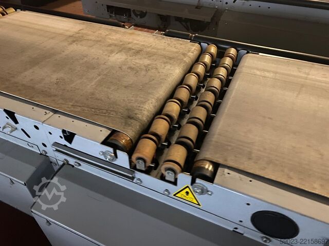Przenośnik taśmowy, taśmociąg 3-częściowy van der Lande Pneumatic Energy