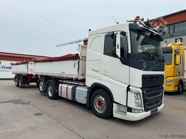 Trójstronna wywrotka VOLVO FH 460 I SAVE * LIFTACHSE * ALCOA *KOMPLETT *