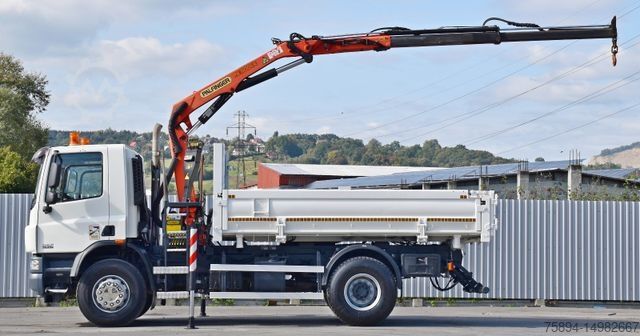 Самосвал DAF CF 75.310 Kipper 4,30 m + KRAN * TOPZUSTAND