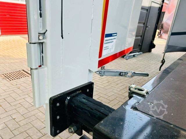 Низкорамный полуприцеп KRONE SDP 27 Stufensattel Auflieger mit Spreizheck