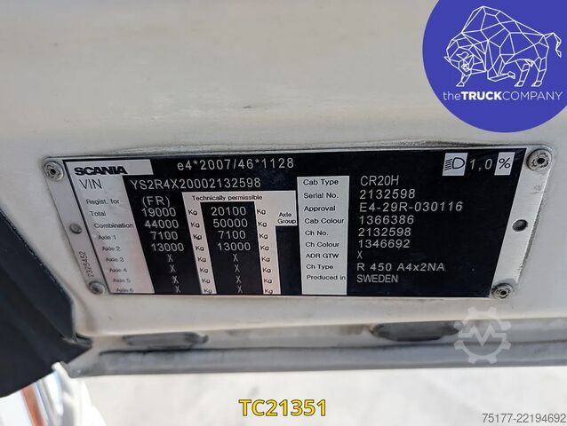 معيار SZM Scania R 450