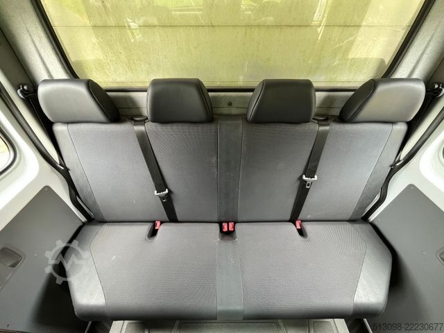 Curtain sider van MERCEDES-BENZ SPRINTER DoKa PRITSCHE+PLANE HECKA. TEMP KLIMA