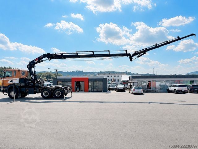 Tractor estándar SCANIA R 420*Sattelzugmaschine + KRAN/FUNK * 6x6