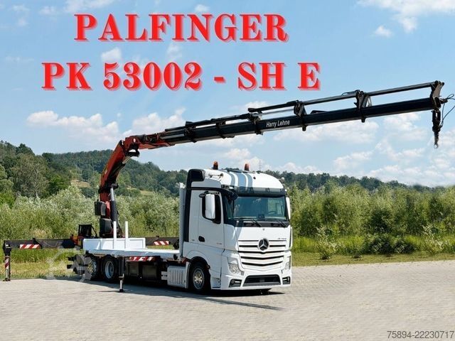 Grúa montada en camión MERCEDES-BENZ ACTROS 2545* PK 53002 - SH E + FUNK* TOP