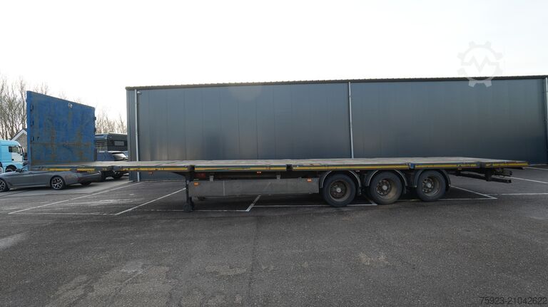Platform aanhanger Pacton 3 AXLE FLATBED WITH TWISTLOCKS
