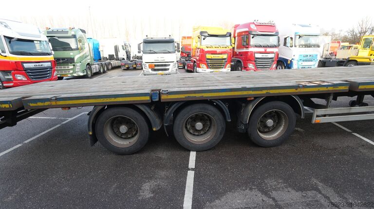 Platform aanhanger Pacton 3 AXLE FLATBED WITH TWISTLOCKS