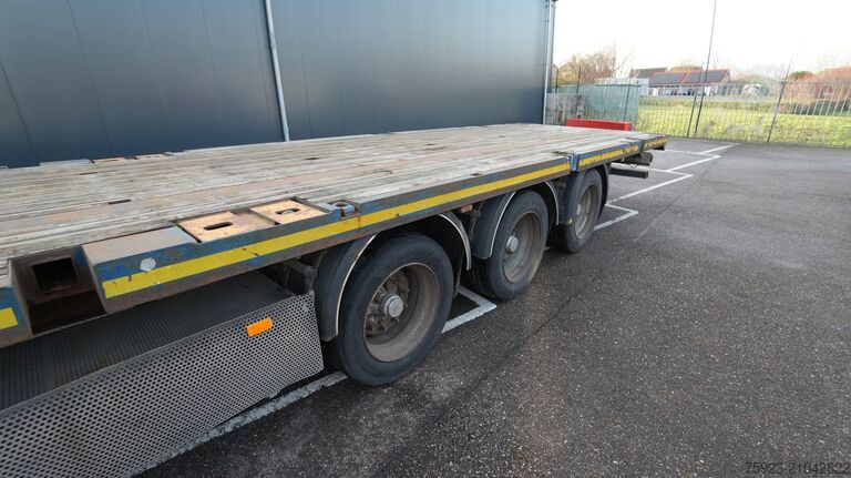 Platform aanhanger Pacton 3 AXLE FLATBED WITH TWISTLOCKS