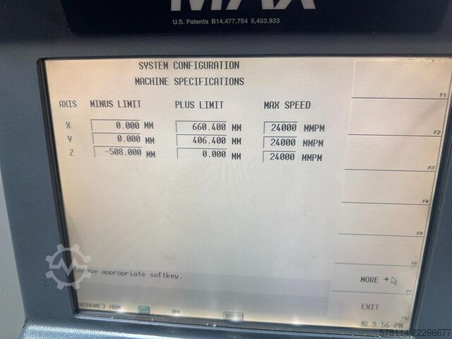 Centro de mecanizado vertical HURCO VM10