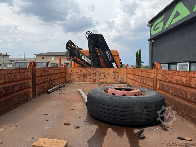 شاحنة قلابة ثلاثية الجوانب Mercedes-Benz SK1919 Kipper mit Kran HIAB Hidrocom 140