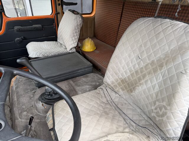 شاحنة قلابة ثلاثية الجوانب Mercedes-Benz SK1919 Kipper mit Kran HIAB Hidrocom 140