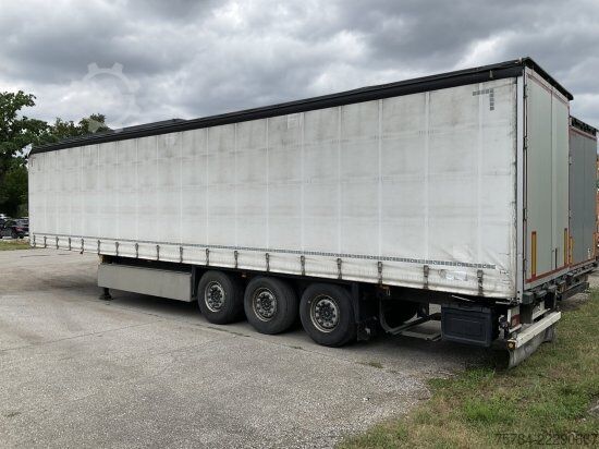 مقطورة نصفية مفتوحة مع قماش مشمع SCHMITZ SCB STANDARD CURTAINSIDER 13.620MM, MIETKAUF MGL.
