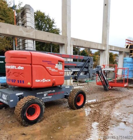Platform teleskopik artikulasi Skyjack SJ51 AJ Diesel 17,50m