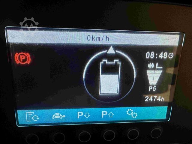 Elektrische vorkheftruck met 4 wielen Jungheinrich EFG 320 - TRIPLEX 4,4 m