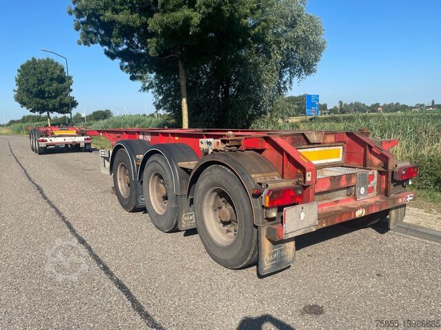 Konteineru pārvadājumi Van Hool 3B0070 20FT Tank / ADR / BPW Axles / Discbrakes