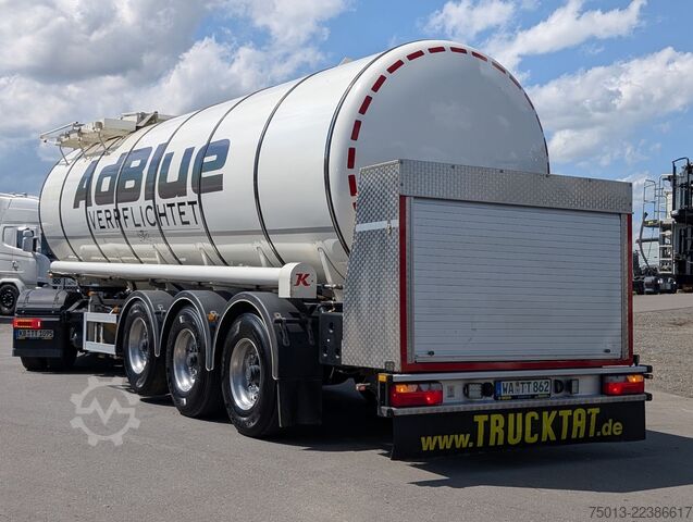 Tanktrailer KÄSSBOHRER Ad Blue 28 cbm, BARTEC u. Vogelsang Pumpe, Funk