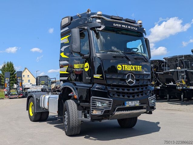 Standard tractor unit MERCEDES-BENZ AROCS 1848 4x4 Voll- Allrad LoF 60 km/h, MIETEN?