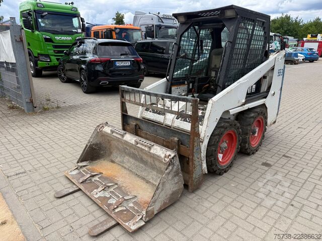 Hjullæsser BOBCAT 553 /Schaufel + Palettengabel
