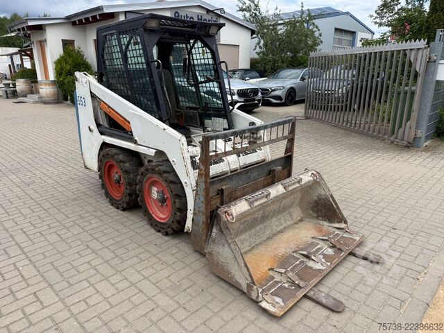 Hjullæsser BOBCAT 553 /Schaufel + Palettengabel