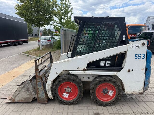 Hjullæsser BOBCAT 553 /Schaufel + Palettengabel