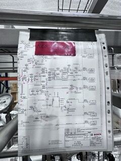 OSCH Pharmatec ระบบ CIP 8X0400 BOSCH Pharmatec CIP-Anlage 8X0400