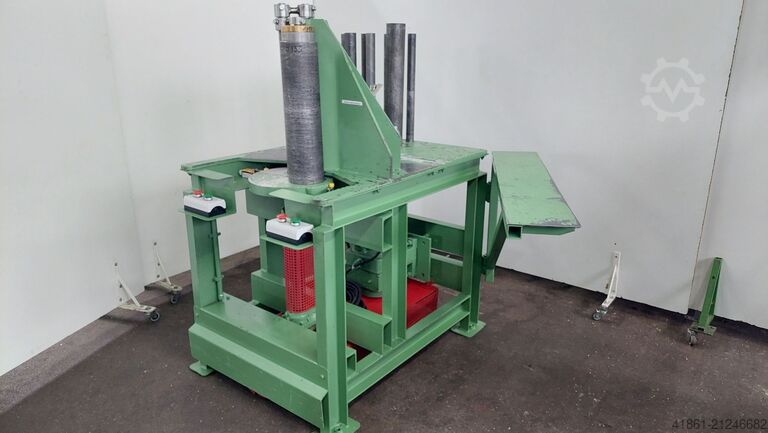 Motorized vertical round bending machine WIRZ Vertikal 500x1,5