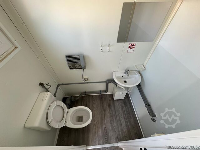 অফিস কন্টেইনার  20DV Bürocontainer mit Küche WC Büro