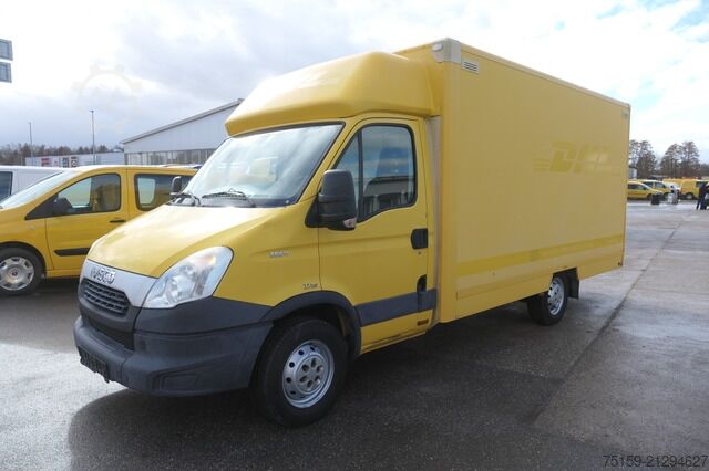 Transporter mit Koffer iveco Daily 35 S11 C30C AUTOMATIK KAMERA Regale LUFT DURCHGANG EURO-5 CoC