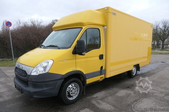 Transporter mit Koffer iveco Daily 35 S11 C30C AUTOMATIK KAMERA Regale LUFT DURCHGANG EURO-5 CoC