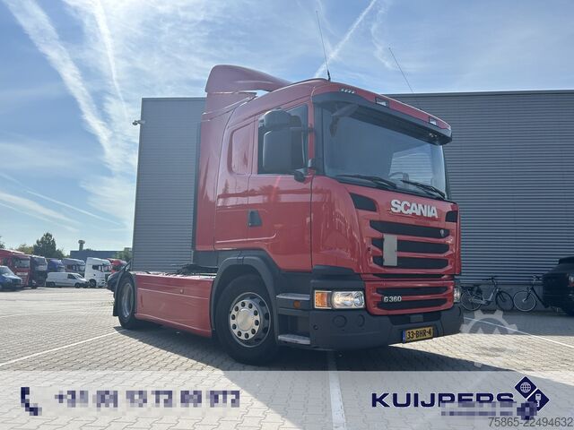 Standard-SZM Scania G360 Sleeper Cab / 717 dkm / Full Spoiler / NL ...