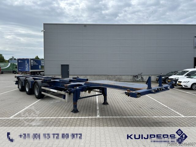 Transport de conteneurs Renders ROC 16.30 / Container Chassis / X-Steering / AP...