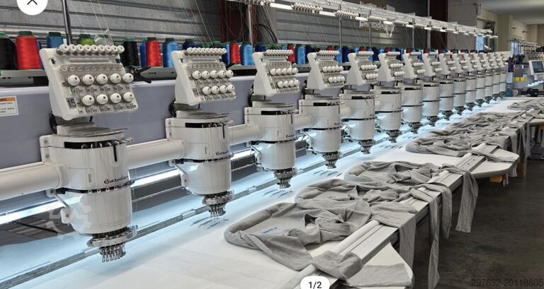 Máquina de bordar Barudan BEKS-Y915H Barudan Y915H