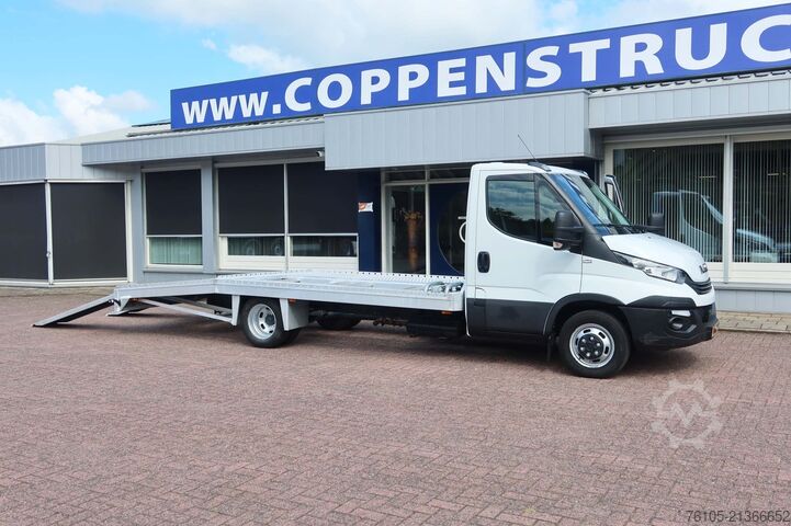 Autotransporter varevogn Iveco 40 C 18 Luchtering 3.0 L motor Tijhof opbouw