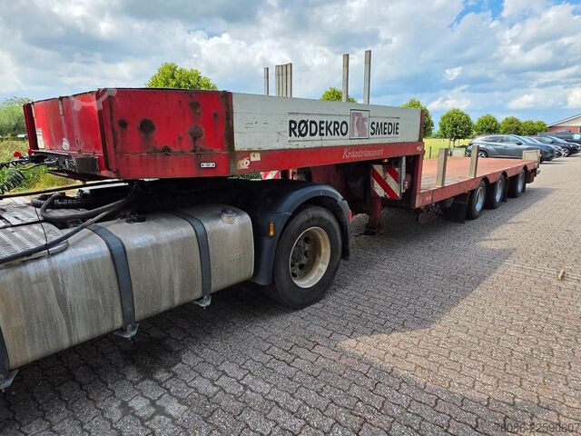 Lav læsser Hrd NTS Semi-dieplader, UITSCHUIFBAAR 6.0m!!
