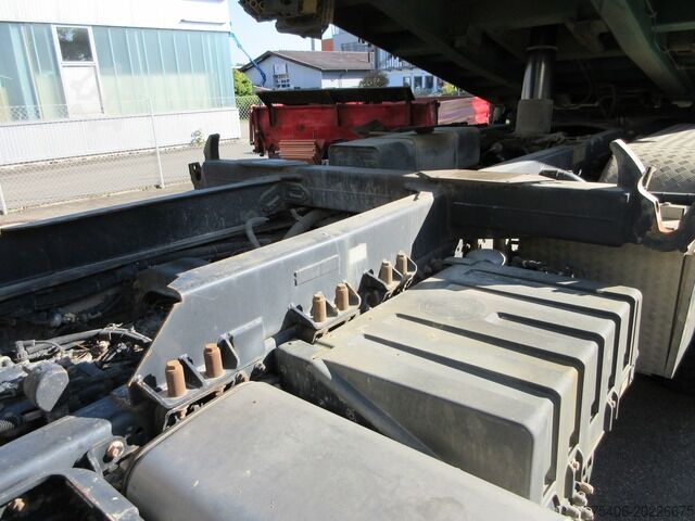 Tresidig tipplastbil man TGS 26.440 6x4 BB 3-S-Meiller, BordmaticAHK