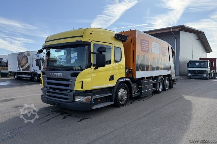 Garbage truck Scania P310 6x2 CNG Biogas  / Swiss-Vehicle